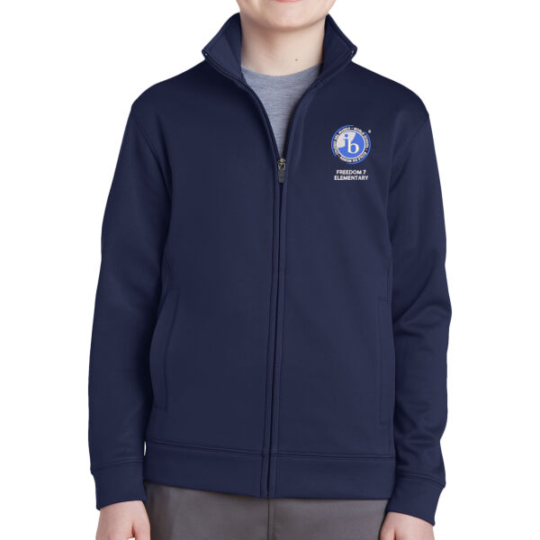 Freedom 7 - YOUTH Sport Wick ® Fleece Full Zip Jacket (NON EXCHANGEABLE / NON REFUNDABLE) Thumbnail