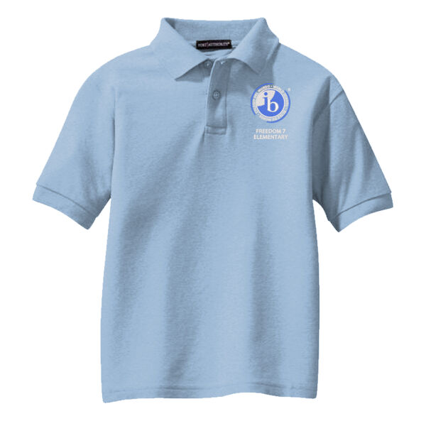 Freedom 7 - YOUTH Silk Touch Polo (NON EXCHANGEABLE / NON REFUNDABLE) Thumbnail